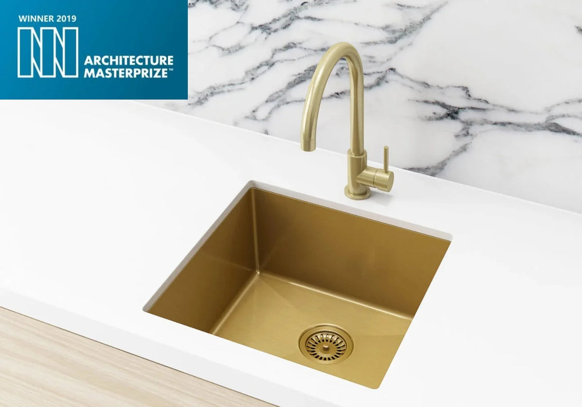 MEIR LAVELLO KITCHEN SINK - SINGLE BOWL 450 X 450 - PVD