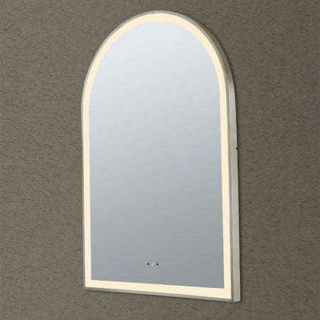 600x900 Led Framed Mirror (Brushed Gold, Brushed Nickel, Gunmetal Grey & Matt Black)