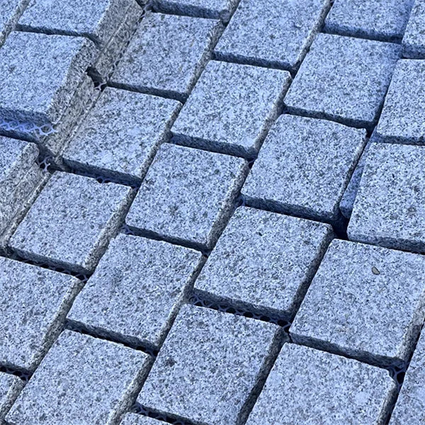 Silver Grey Cobble Stone