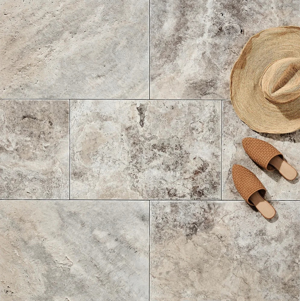 Silver Travertine