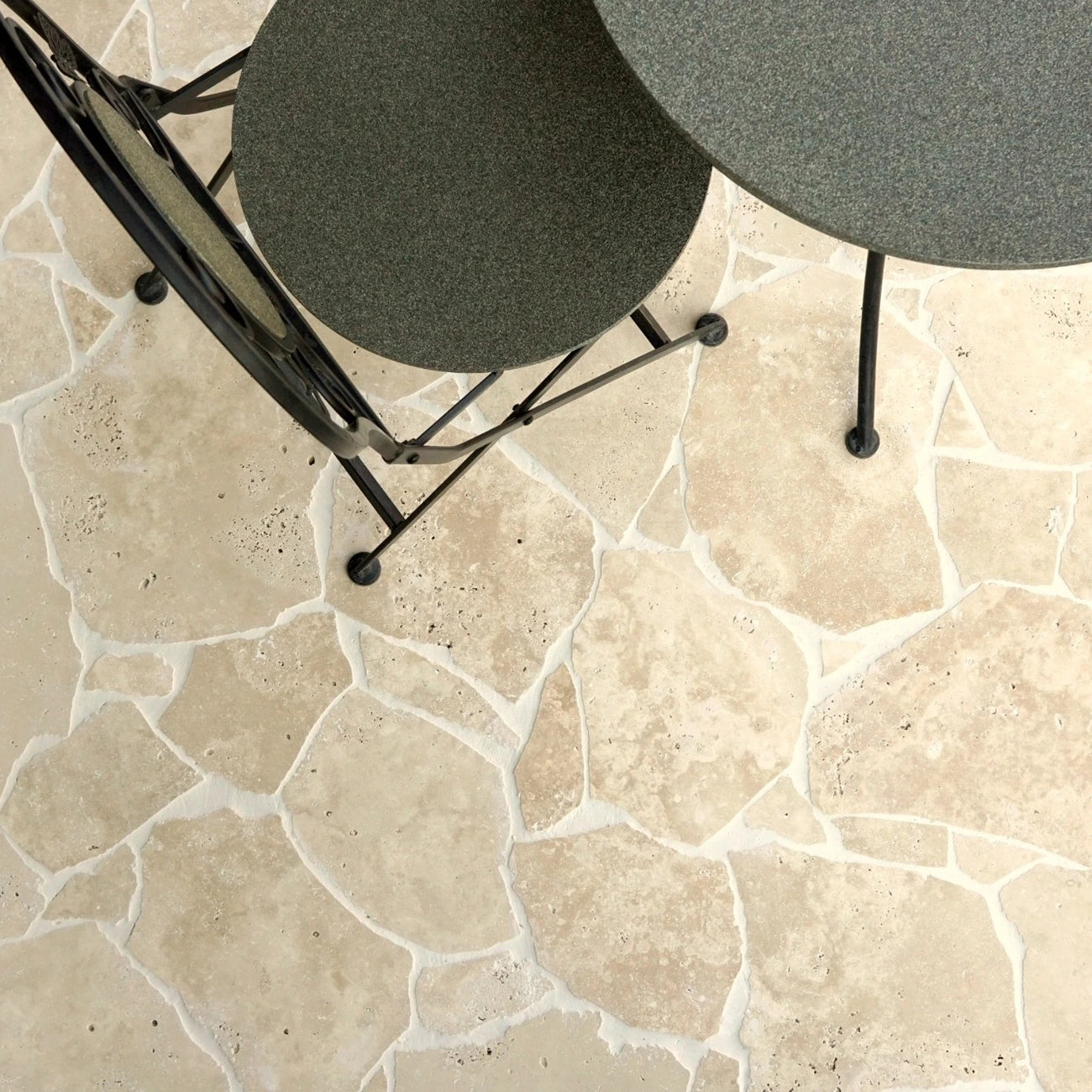 Classic Travertine Crazy Paver