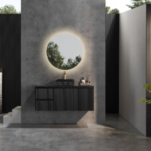 Brindabella Wall Hung Fluted Vanity