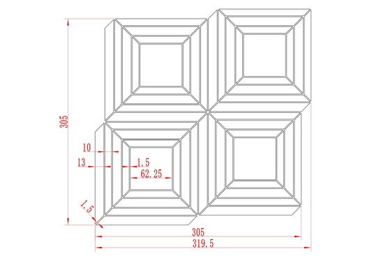 3D MAMARRA + THASSOS HONED