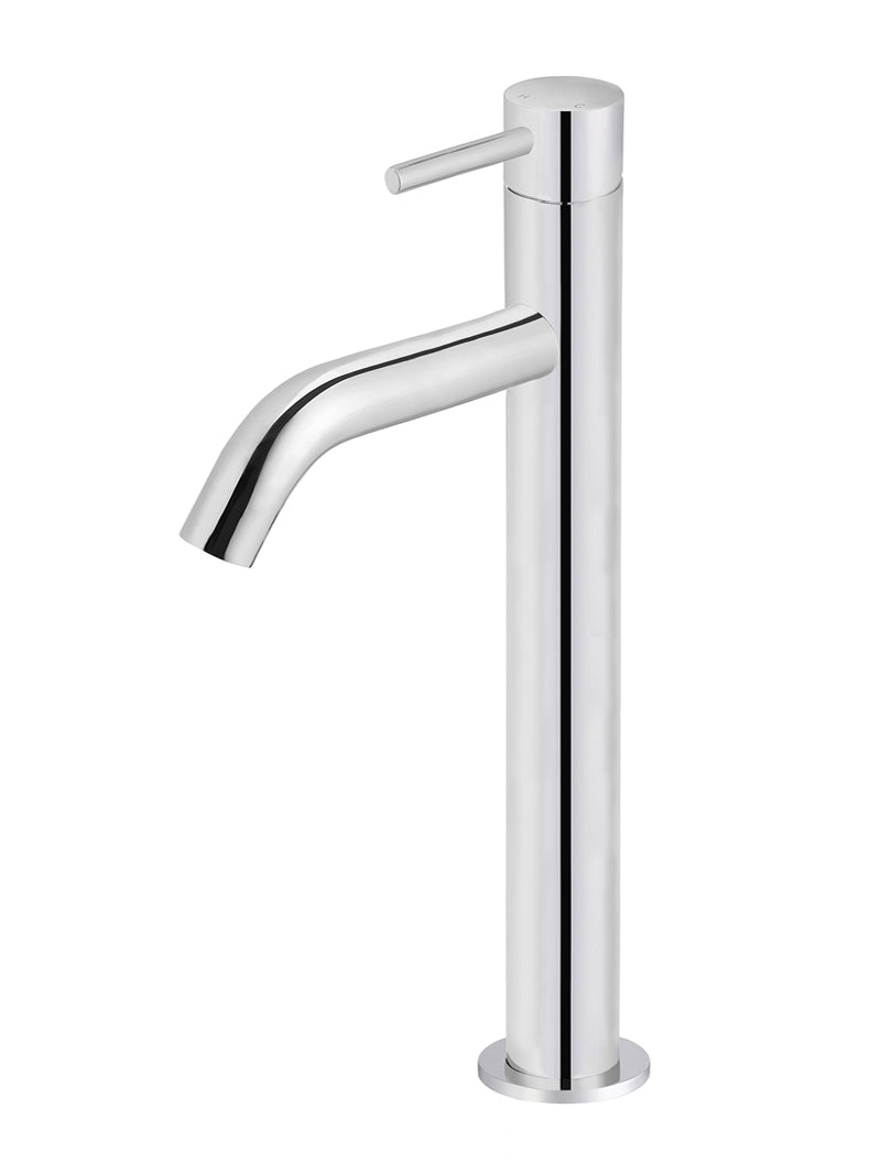MEIR PICCOLA TALL BASIN MIXER TAP WITH 130MM SPOUT
