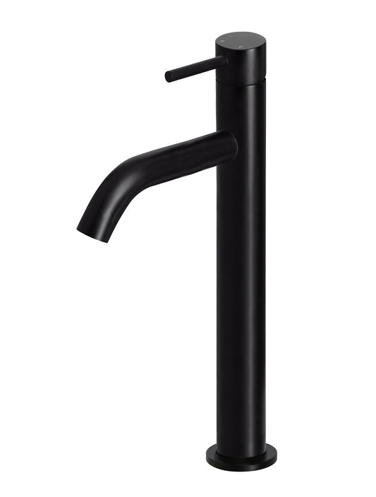 MEIR PICCOLA TALL BASIN MIXER TAP WITH 130MM SPOUT
