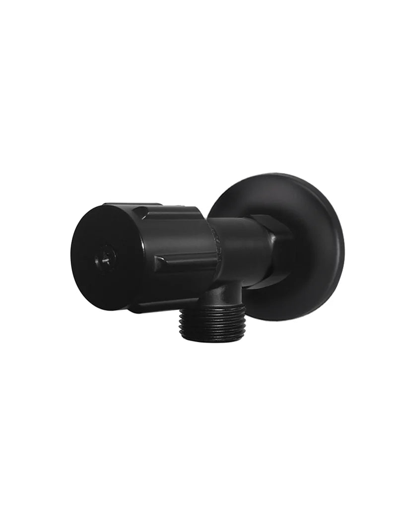 MEIR ROUND MINI STOP CISTERN TAP WITH BACKPLATE