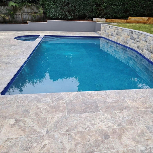 Silver Travertine