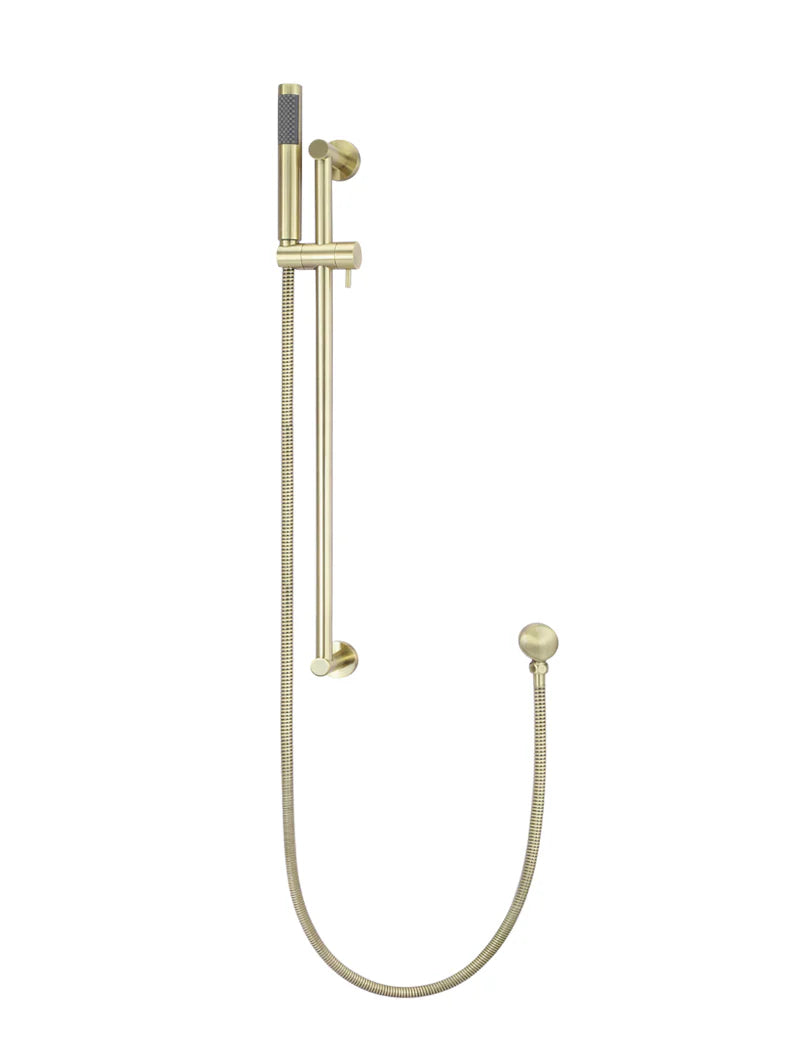 Round Hand Shower on Rail Column Tiger Bronze