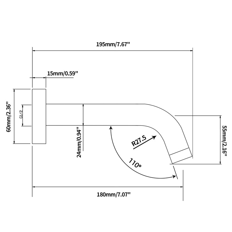 LUCID PIN - Gunmetal Spout