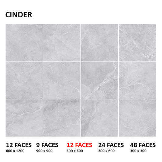 Enzo Cinder Porcelain Tile