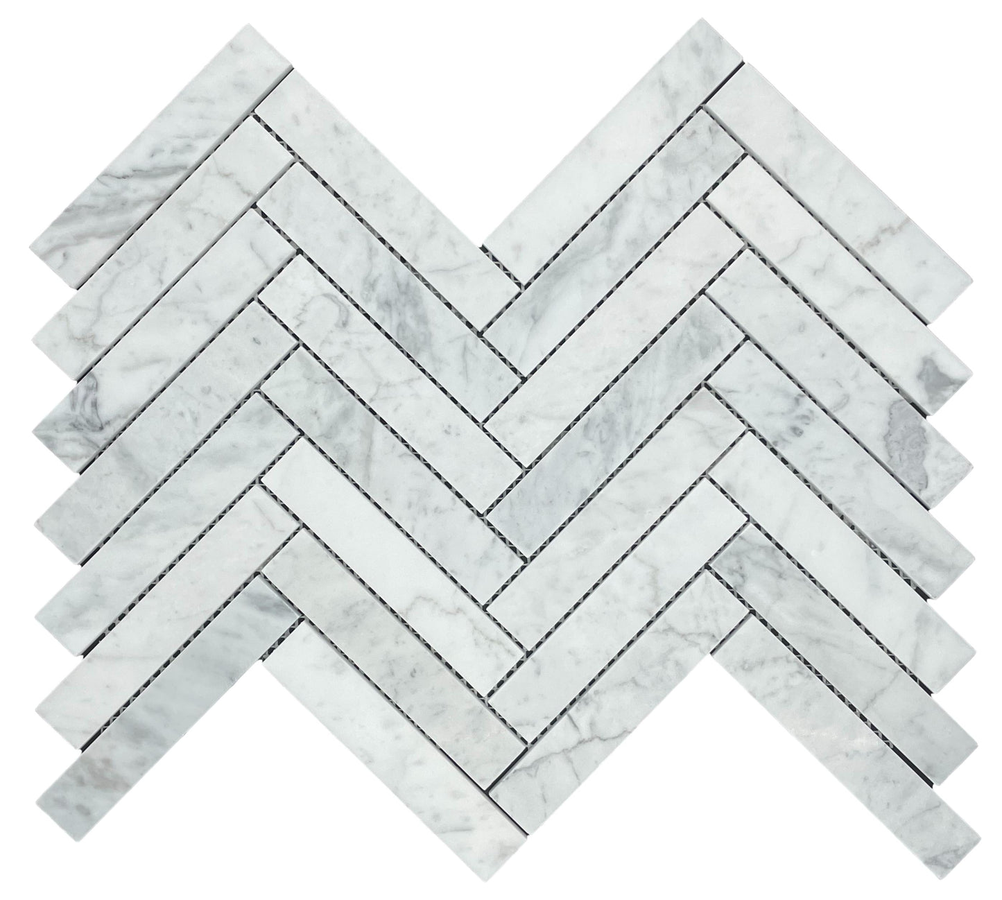Herringbone Carrara Honed