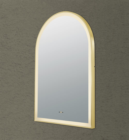 600x900 Led Framed Mirror (Brushed Gold, Brushed Nickel, Gunmetal Grey & Matt Black)