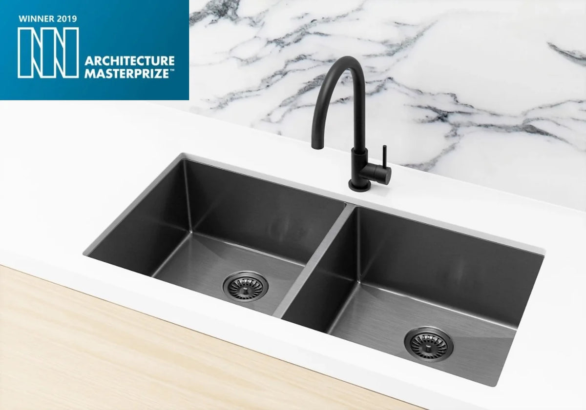 MEIR LAVELLO KITCHEN SINK - DOUBLE BOWL 860 X 440 - PVD