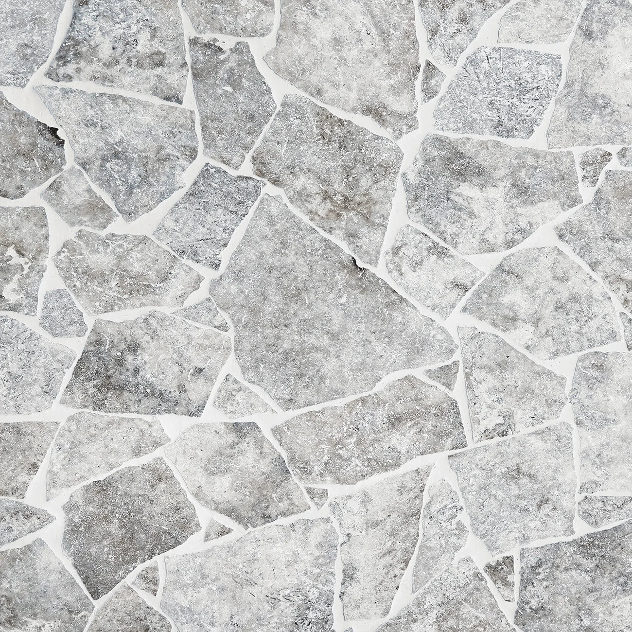 Silver Travertine Crazy Paver