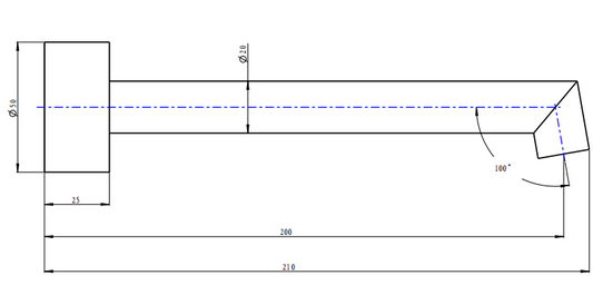 CADDENCE - Brushed Gunmetal Spout