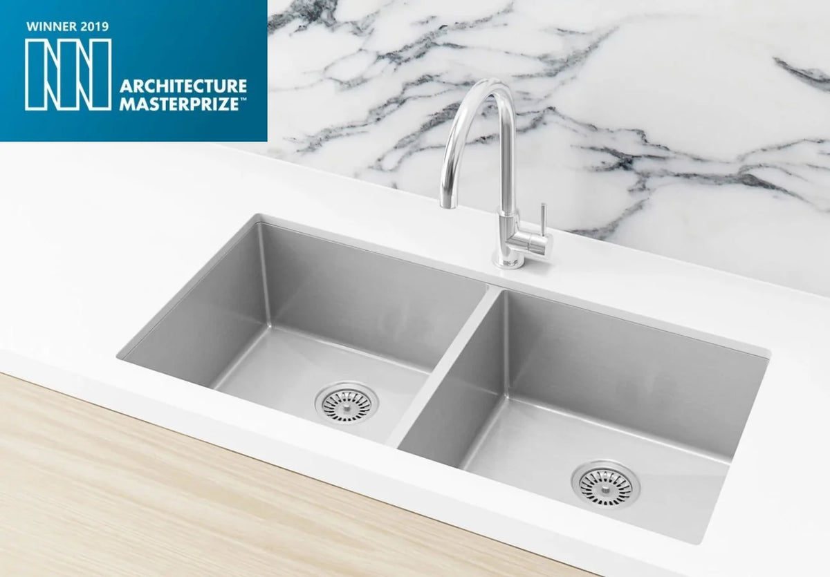 MEIR LAVELLO KITCHEN SINK - DOUBLE BOWL 860 X 440 - PVD