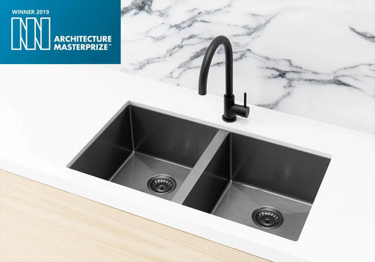 MEIR LAVELLO KITCHEN SINK - DOUBLE BOWL 760 X 440