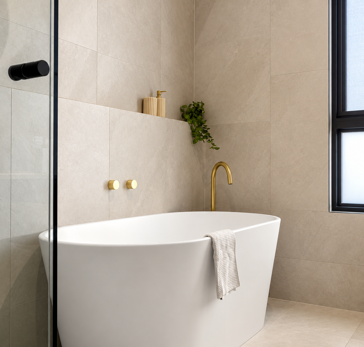 BELLA VISTA MICA HERITAGE FREESTANDING BATH MIXER-TRIM KIT ONLY