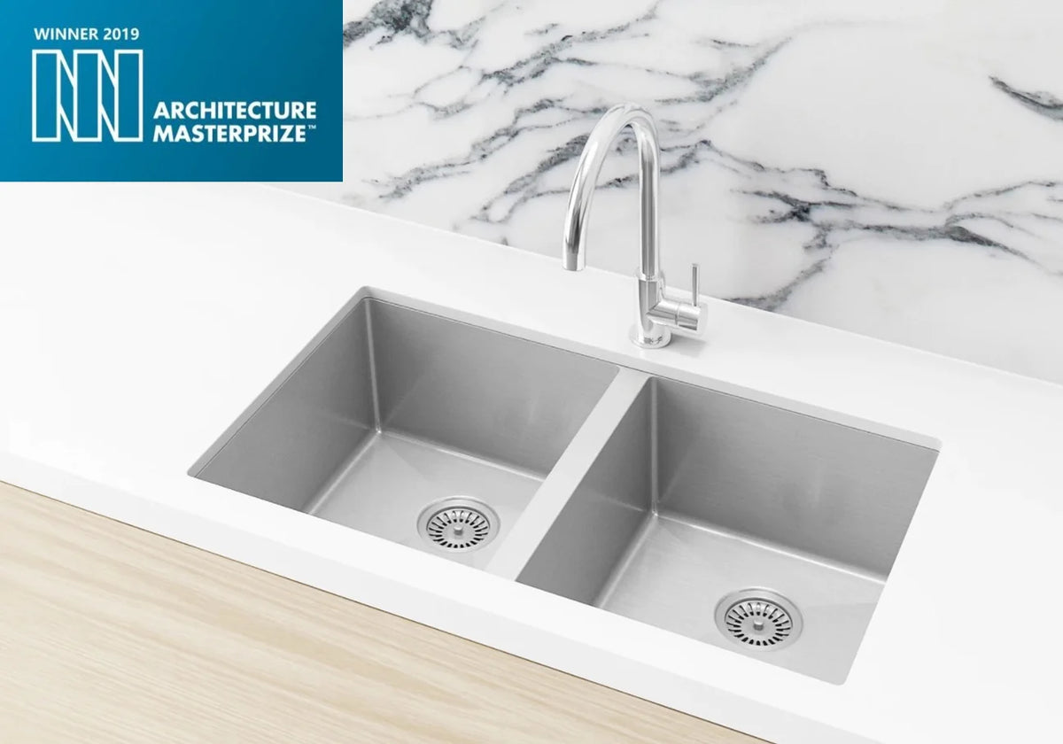 MEIR LAVELLO KITCHEN SINK - DOUBLE BOWL 760 X 440
