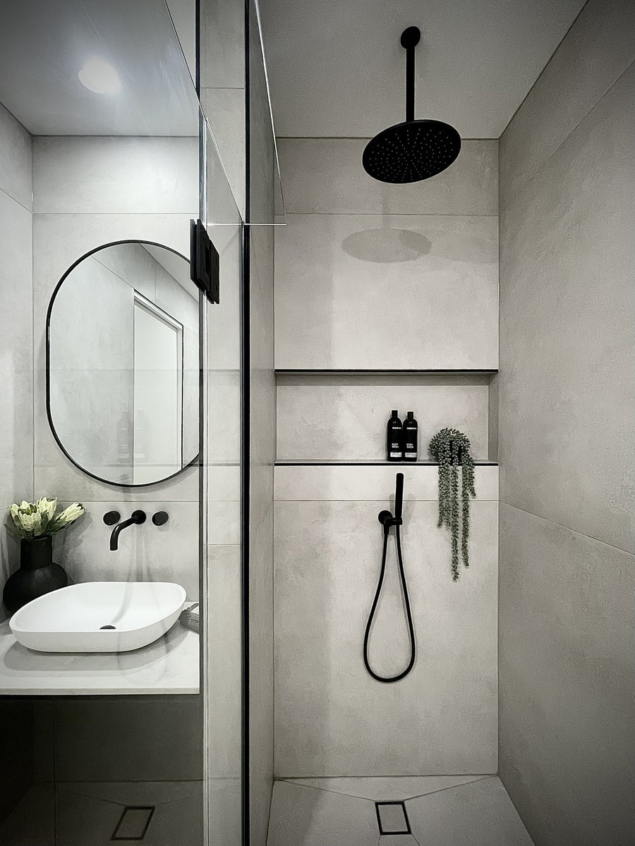 MEIR ROUND CEILING SHOWER ARM 300MM