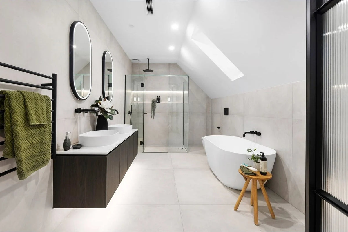 MEIR ROUND CEILING SHOWER ARM 300MM