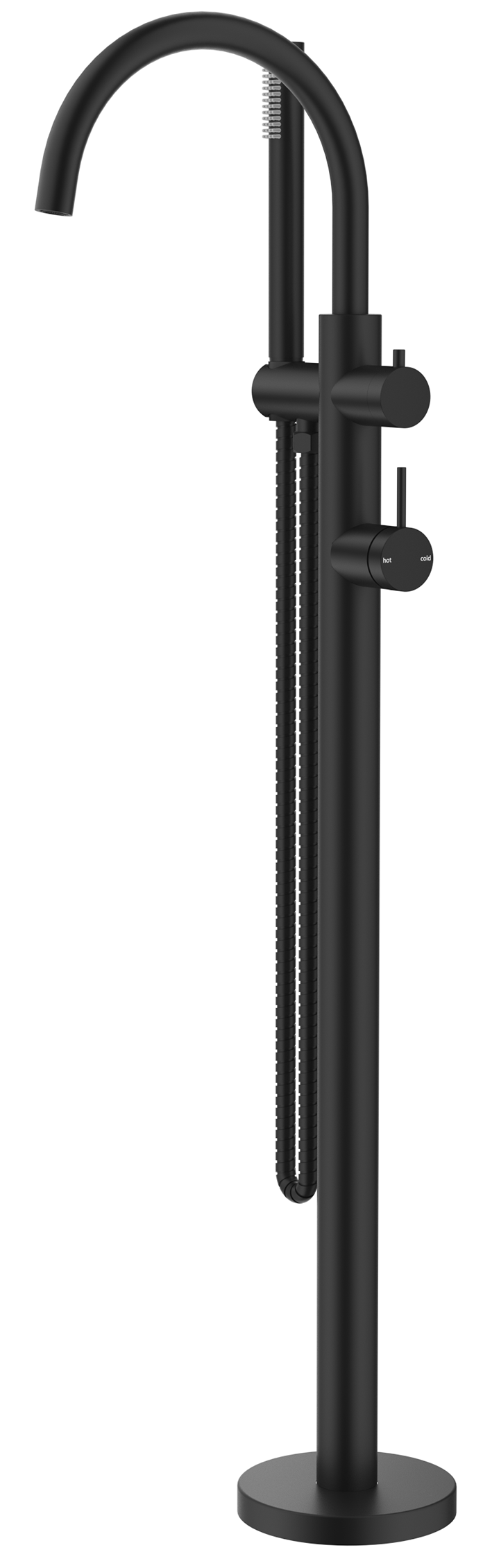 BELLA VISTA MICA FREESTANDING BATH MIXER WITH HAND SHOWER TRIM MIX ONLY