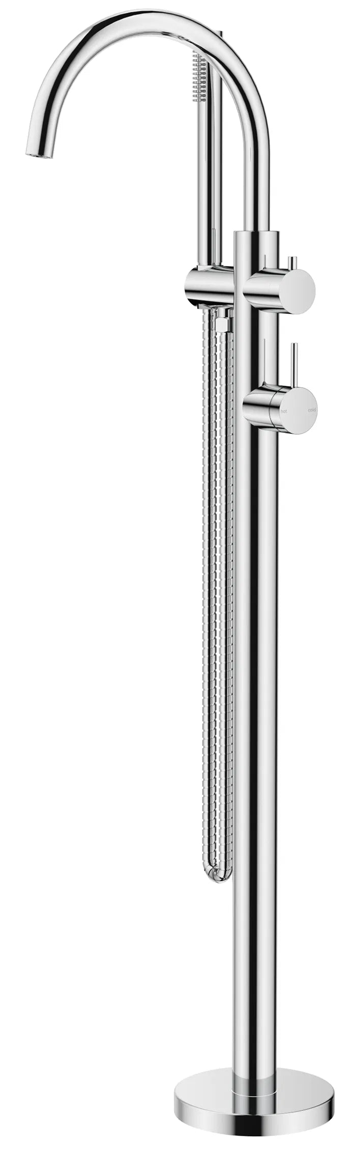 BELLA VISTA MICA FREESTANDING BATH MIXER WITH HAND SHOWER TRIM MIX ONLY