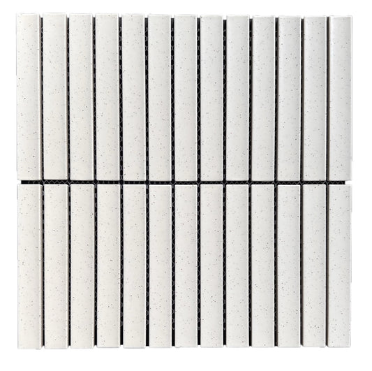 CONCAVE SPECKLED WHITE MATT