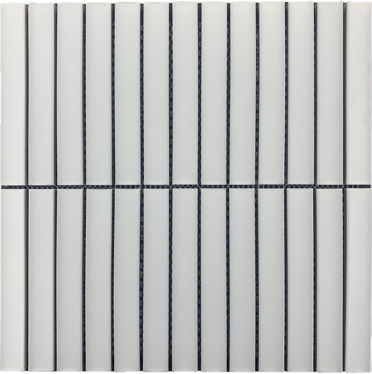 White Stackmat CONCAVE WHITE STACK MATT ( – Tile Gallery Aus
