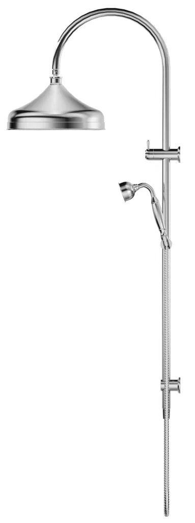 BELLA VISTA MICA HERITAGE DUAL SHOWER RAIL