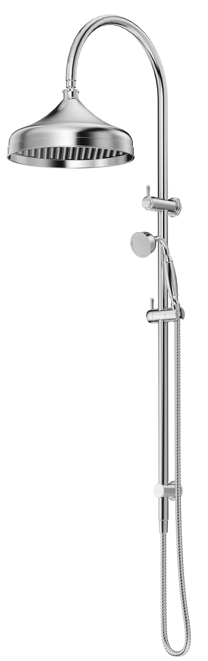 BELLA VISTA MICA HERITAGE DUAL SHOWER RAIL