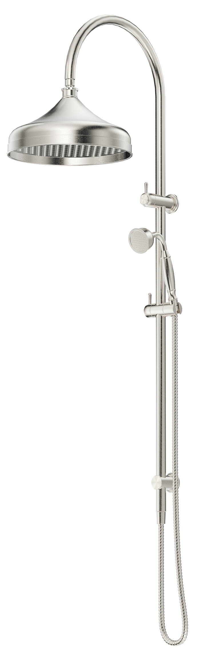 BELLA VISTA MICA HERITAGE DUAL SHOWER RAIL