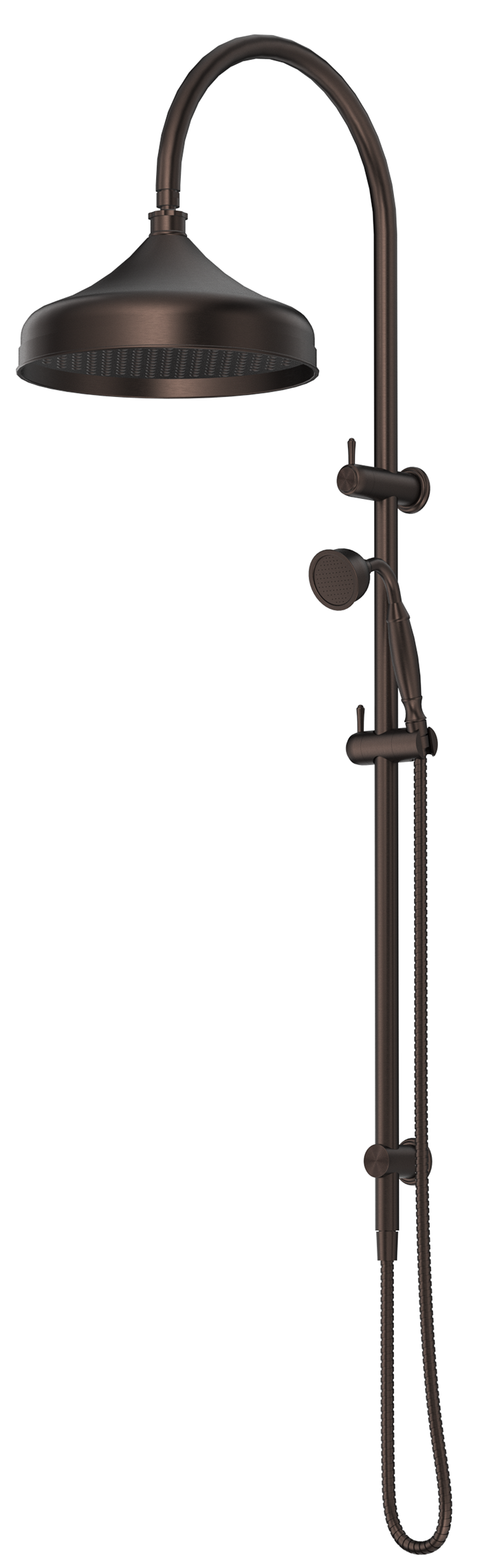 BELLA VISTA MICA HERITAGE DUAL SHOWER RAIL