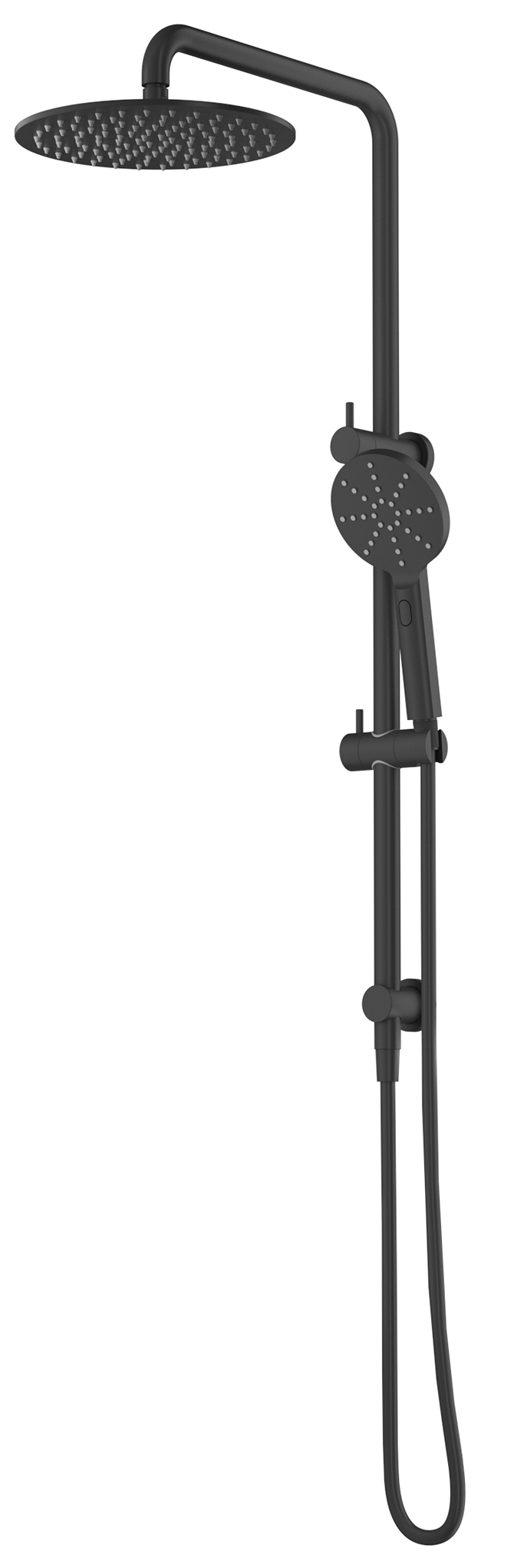 BELLA VISTA MICA DUAL SHOWER RAIL