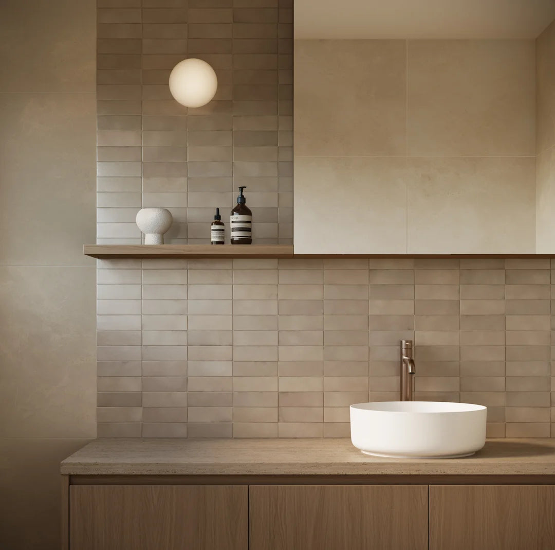 Elysian Extended Basin Mixer - Brushed Copper