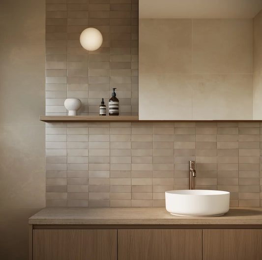 Elysian Extended Basin Mixer - Brushed Copper