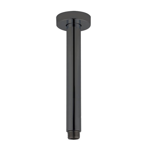 200mm Gunmetal Ceiling Shower Arm