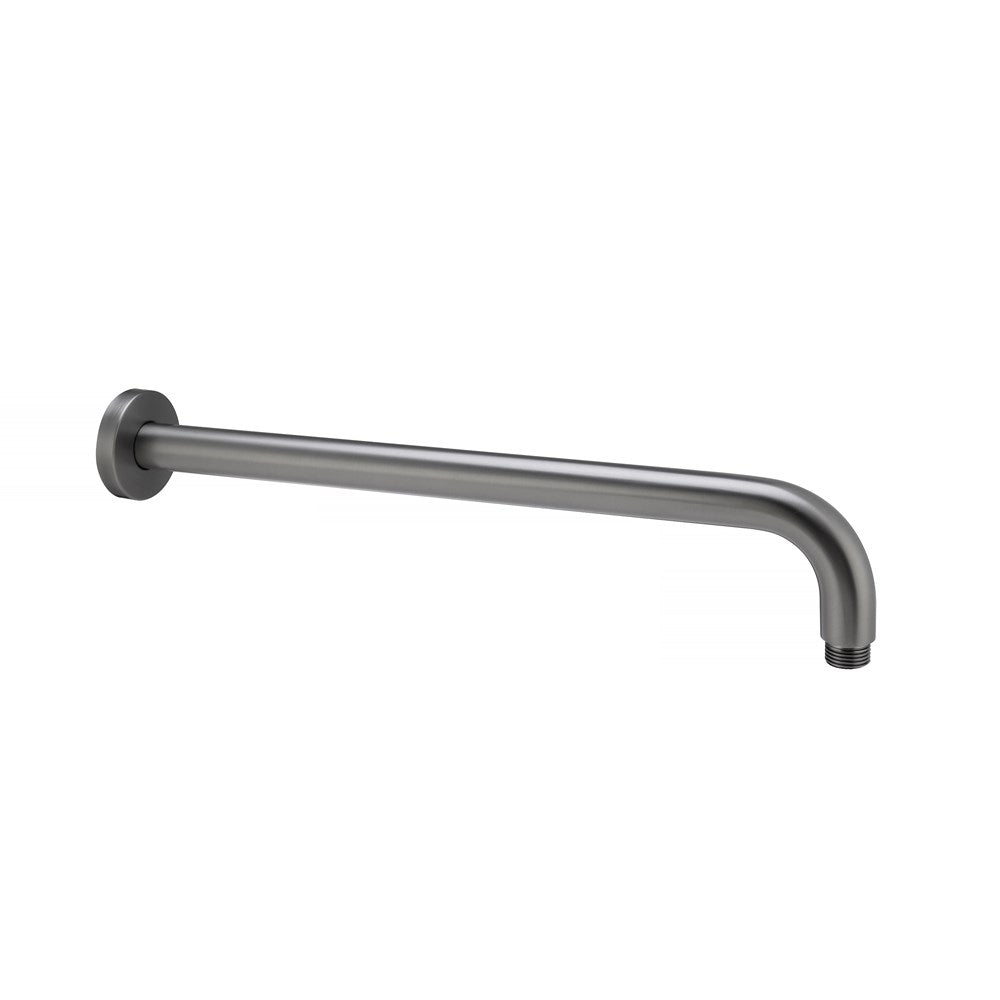 400mm Gunmetal Wall Shower Arm