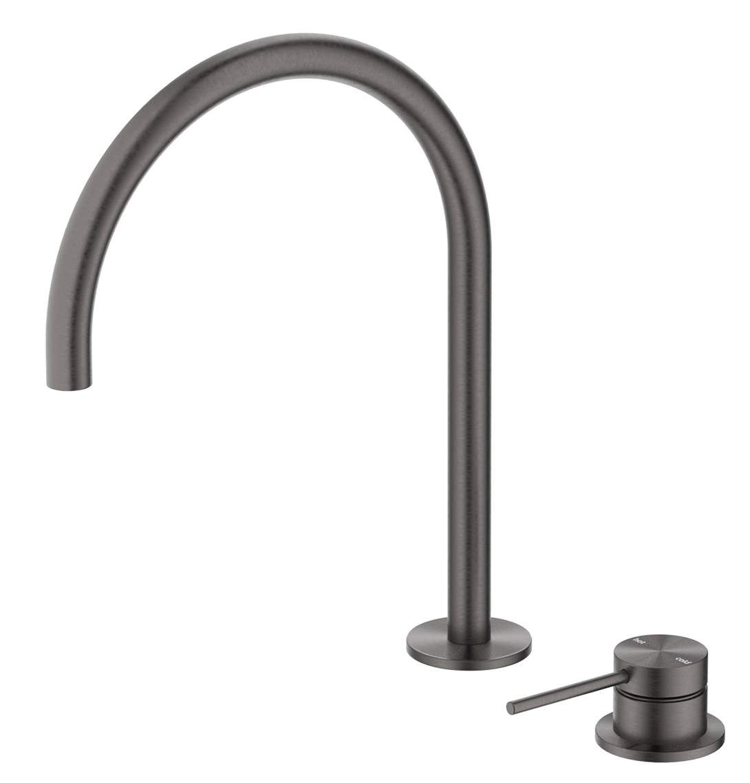 BELLA VISTA MICA GOOSENECK HOB SINK/BASIN MIXER SET