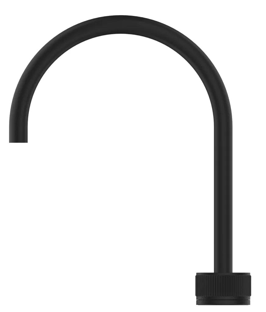 BELLA VISTA MICA FLUTED GOOSENECK HOB SINK/BASIN MIXER SET