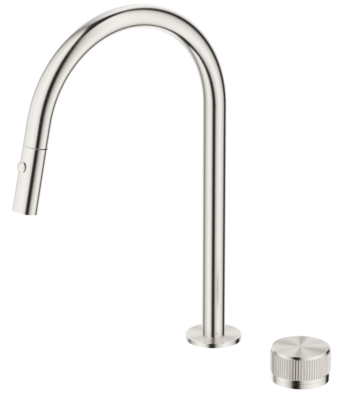 BELLA VISTA MICA FLUTED PULL-OUT HOB MIXER SET