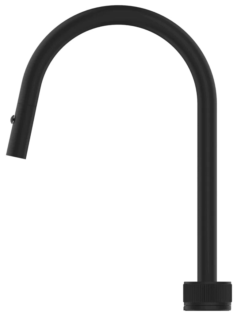 BELLA VISTA MICA FLUTED PULL-OUT HOB MIXER SET