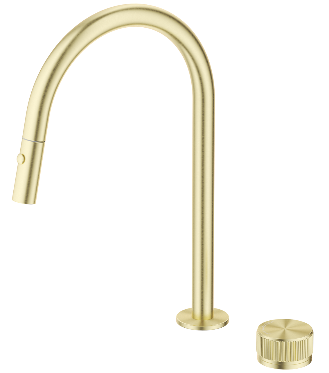 BELLA VISTA MICA FLUTED PULL-OUT HOB MIXER SET