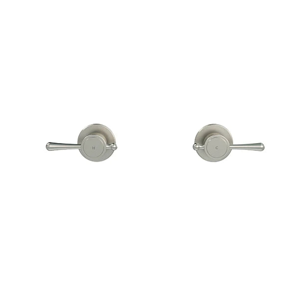 MEIR HARRINGTON QUARTER TURN WALL TAP SET