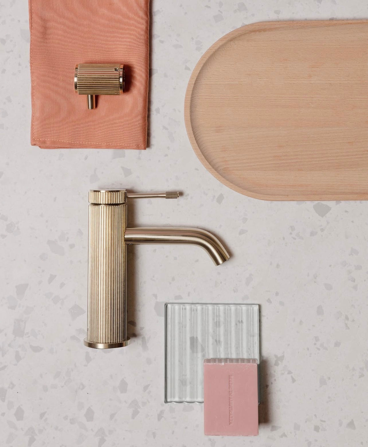 BELLA VISTA MICA FLUTED TALL BASIN MIXER