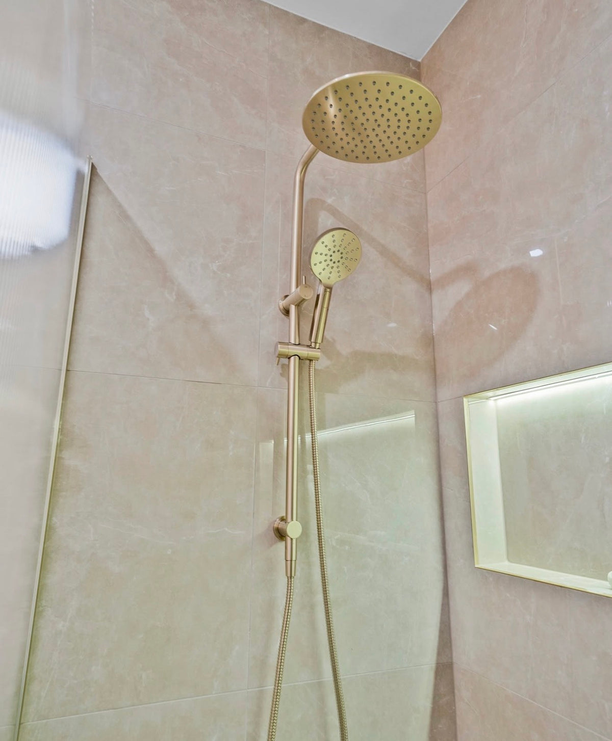 BELLA VISTA MICA DUAL SHOWER RAIL