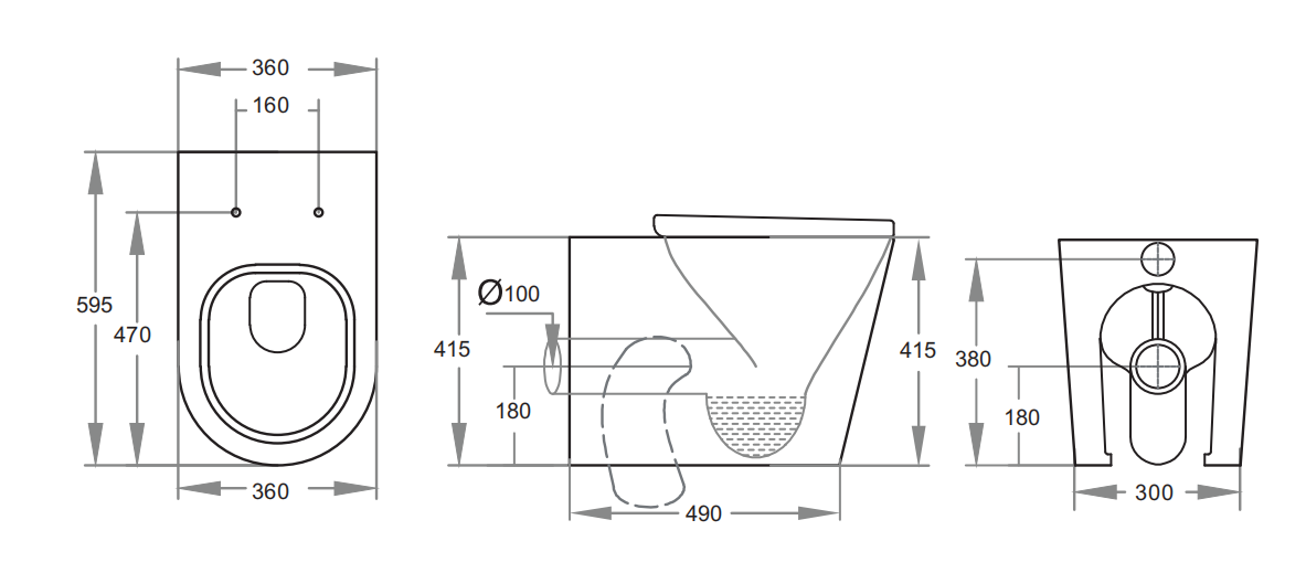 KDK102 Avery Wall Faced Floor Pan