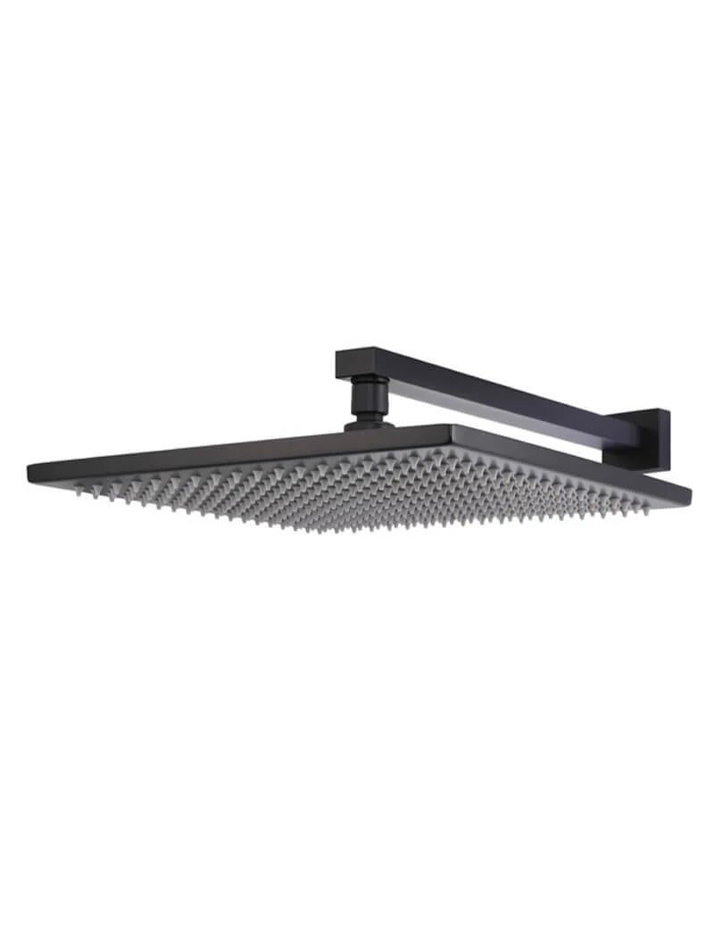 MEIR SQUARE WALL SHOWER W/300MM SHOWER ROSE W/400MM ARM