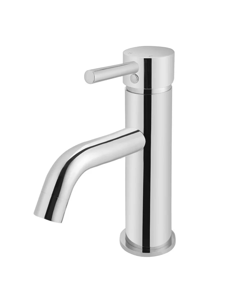 MEIR ROUND BASIN MIXER CURVED