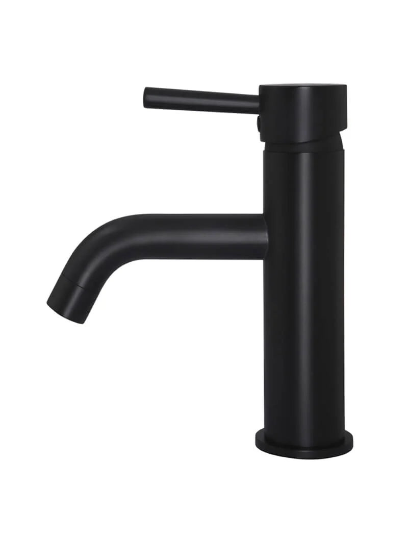 MEIR ROUND BASIN MIXER CURVED